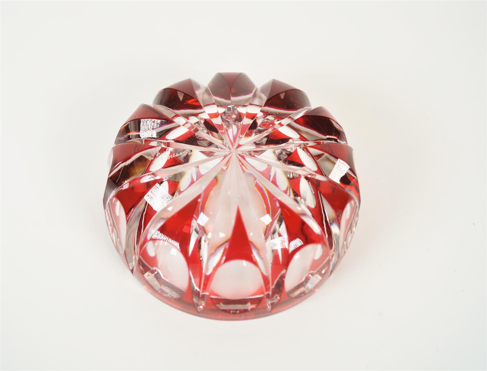 Cristal st louis cendrier occasion