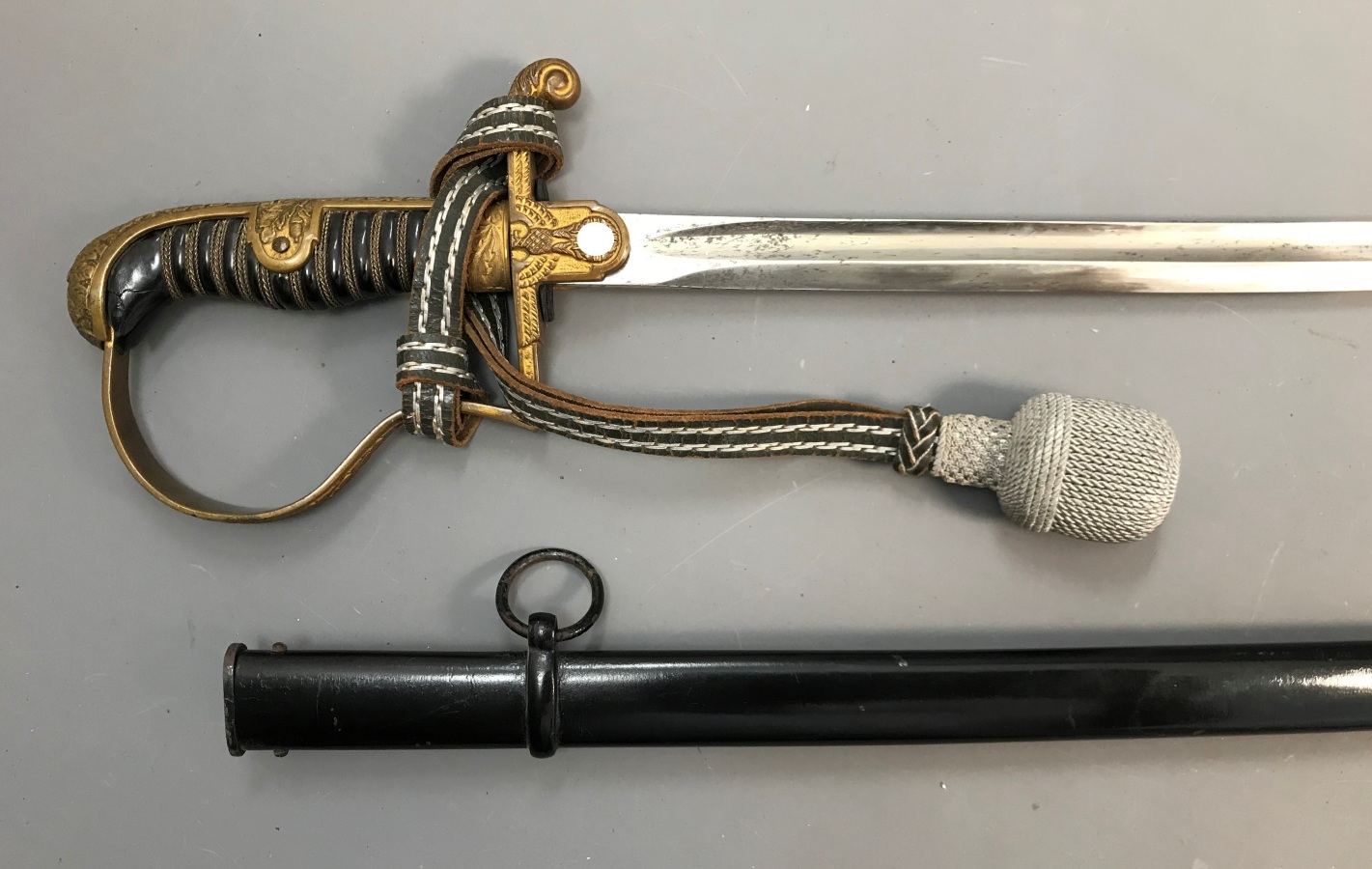 ALLEMAGNE - III REICH - SABRE D'OFFICIER D'INFANTERIE, monture en ...