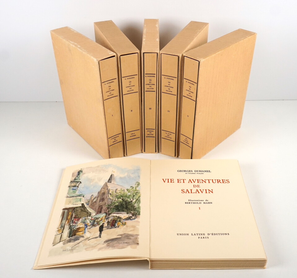 DUHAMEL Vie et aventures de Salavin Paris ; Union Latine
